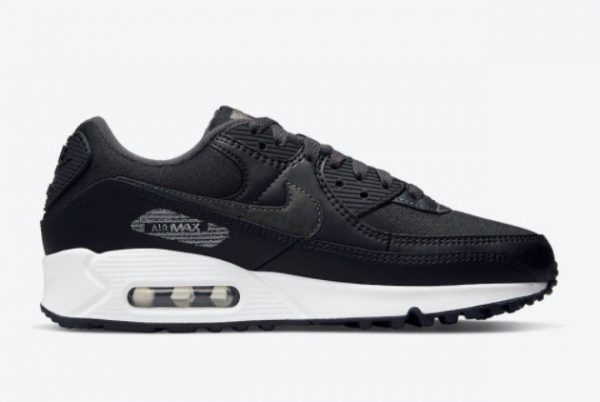 2022 Nike Air Max 90 Black White On Sale DC9445-001