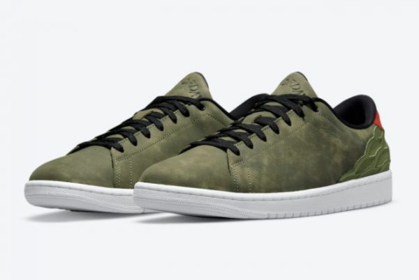 Air Jordan 1 Centre Court Olive Green On Sale DJ2756-300-2