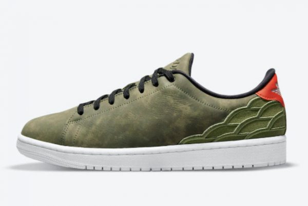 Air Jordan 1 Centre Court Olive Green On Sale DJ2756-300