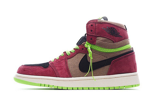 Best Selling Air Jordan 1 High Switch Red Brown Green Black CW6576-600