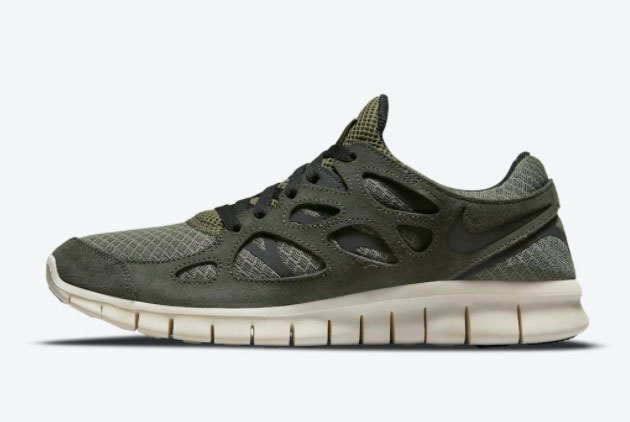 Brand New Nike Free Run 2 Medium Olive 537732-305