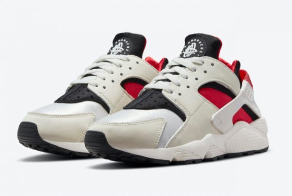 Buy Cheap Nike Air Huarache Sail/University Red-Black DH4439-103-1