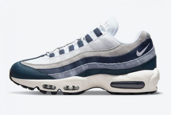 Buy Nike Air Max 95 Navy White Grey Running Shoes DC9412-400