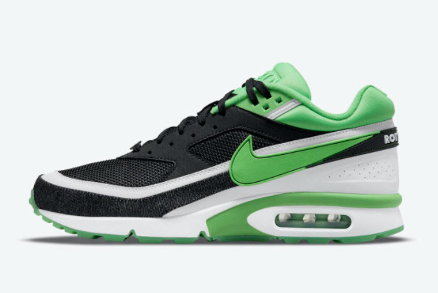 Cheap Nike Air Max BW Rotterdam Black Green Online Sale DJ9786-001