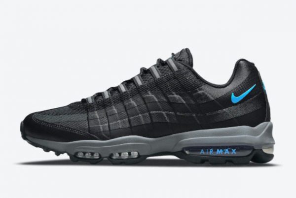 Cheap Nike AM95 Air Max 95 Ultra Black Bright Blue DO6705-001