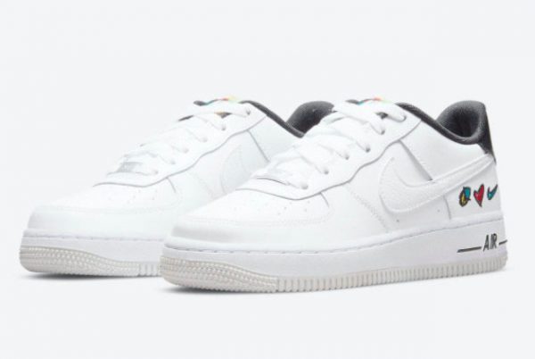 Cheap Sale Nike Air Force 1 Low Peace, Love, Swoosh DM8154-100-2