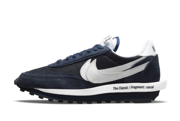 Fragment x Sacai x Nike LDWaffle Blackened Blue To Buy DH2684-400