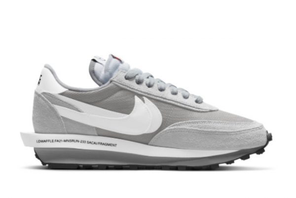 Fragment x Sacai x Nike LDWaffle Light Smoke Grey Hot Sell DH2684-001-1