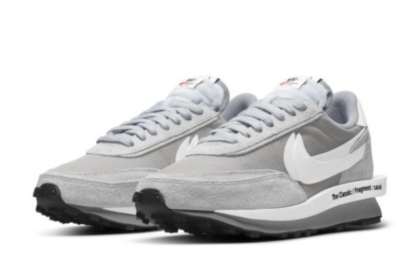 Fragment x Sacai x Nike LDWaffle Light Smoke Grey Hot Sell DH2684-001-2