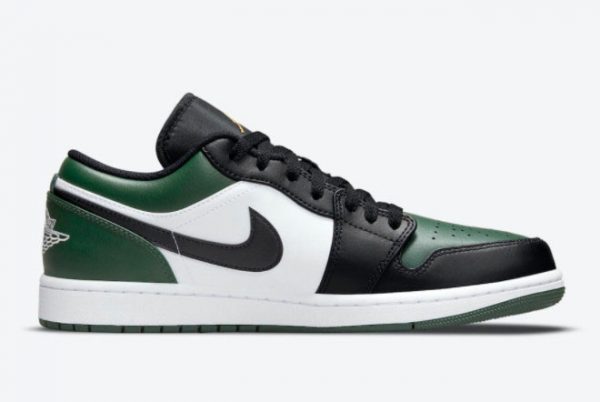 Latest Air Jordan 1 Low Green Toe Online Store 553558-371-1