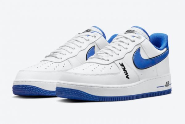 New Branding Nike Air Force 1 Low White/Royal Blue DC8873-100-2