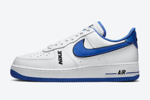 New Branding Nike Air Force 1 Low White/Royal Blue DC8873-100