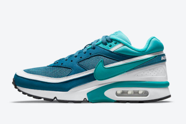 Nike Air Max BW Marina Grey Jade-White-Black DJ9648-400