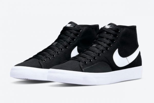 Nike SB Blazer Court Mid Black White Special Sale DC8901-001-1