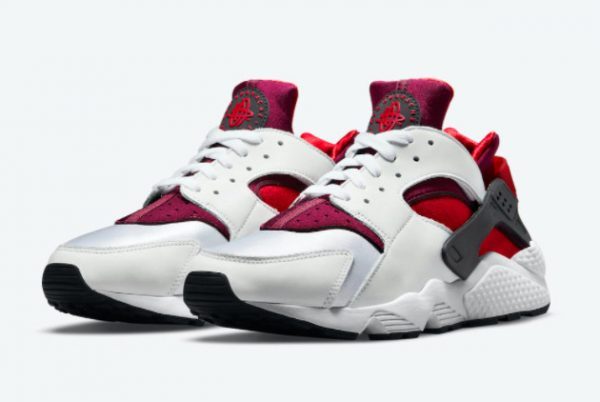 Nike Wmns Air Huarache White Wine Red On Sale DD1068-105-1