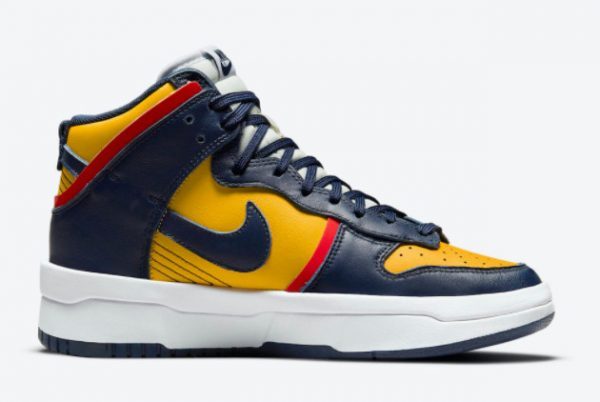 Wholesale Nike Dunk High Rebel Michigan DH3718-701-1