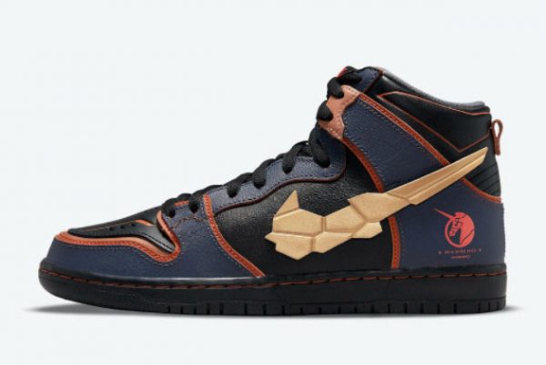 2021 Gundam x Nike SB Dunk High Banshee Online Sale DH7717-400