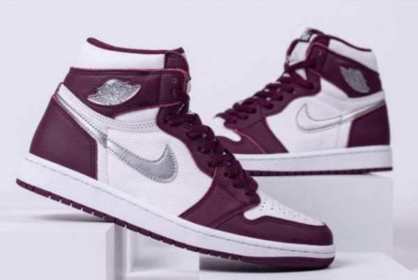 2021 Latest Air Jordan 1 Retro High OG Bordeaux 555088-611-3