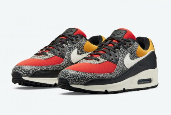 2021 Latest Nike Air Max 90 SE Safari For Sale DC9446-001-2