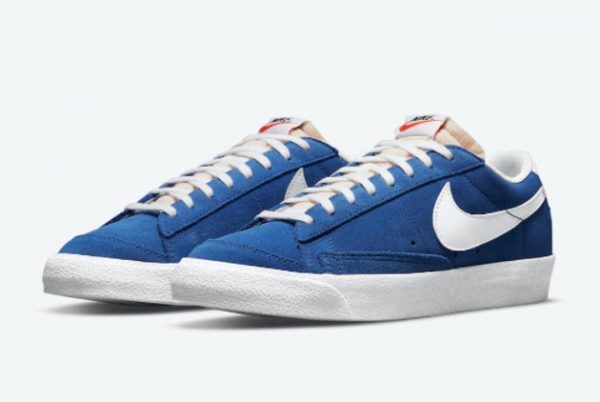 2021 Latest Nike Blazer Low Team Blue DA7254-401-2