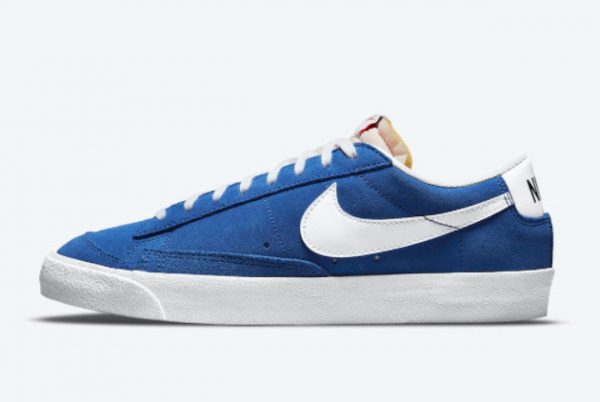 2021 Latest Nike Blazer Low Team Blue DA7254-401