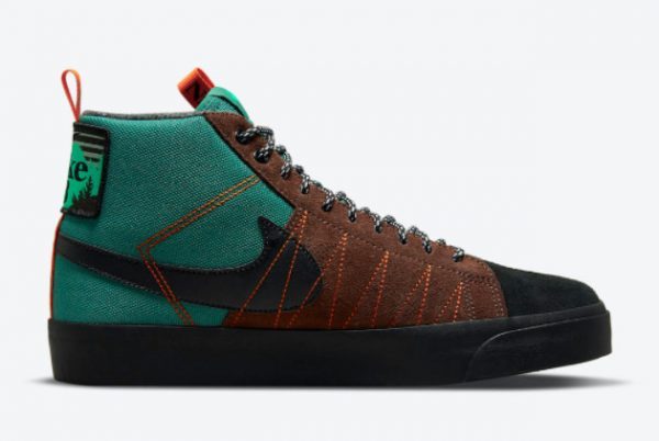 2021 New Sale Nike SB Blazer Mid Premium Acclimate DC8903-300-1