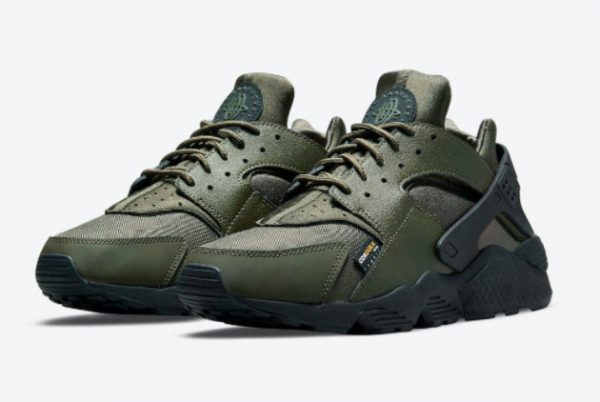 2021 Nike Air Huarache Cordura Cargo Khaki On Sale DO6703-300-2