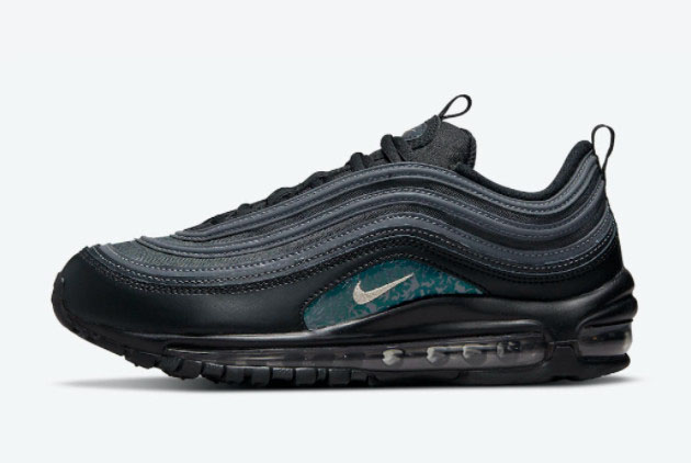 2021 Nike Air Max 97 Black Emerald Hot Sale DH0558-001