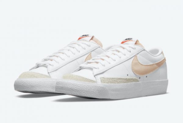 2021 Nike Blazer Low ’77 Pale Coral Sneakers On Sale DC4769-106-1