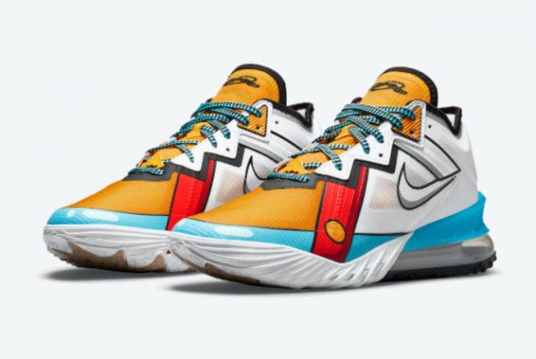 2021 Nike LeBron 18 Low Stewie Griffin On Sale CV7562-104-2