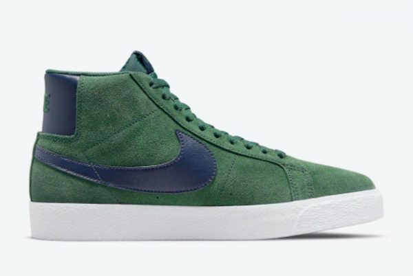 2021 Nike SB Blazer Mid Nobel Green Online Sale 864349-302-1