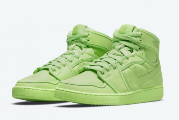 Billie Eilish x Air Jordan 1 KO Ghost Green Basketball Shoes DN2857-330-2