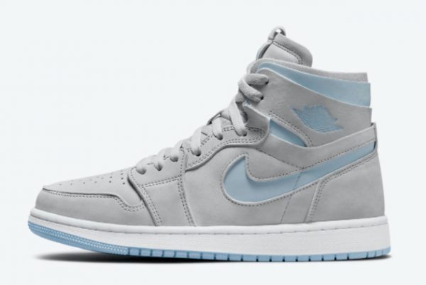 Buy Air Jordan 1 Zoom CMFT Grey/Light Blue-White CT0979-004