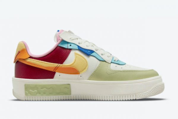 Buy Nike Air Force 1 Fontanka Saturn Gold-Sunset-Pomegranate DO6719-100-1