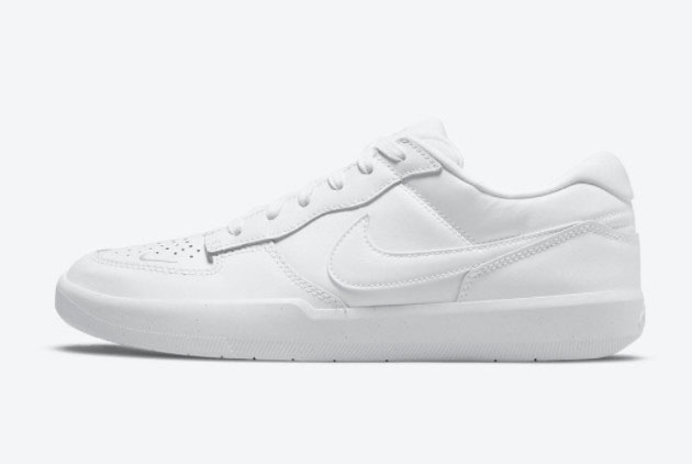 Nike SB Force 58 Premium Triple White All White DH7505-100