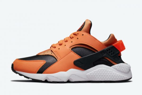 New Nike Air Huarache Toadstool Black Orange DO6694-800