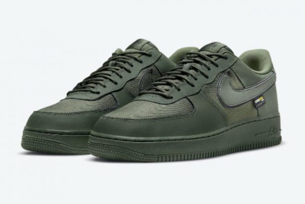 Nike Air Force 1 Cordura Cargo Khaki Sneakers On Sale DO6701-300-2