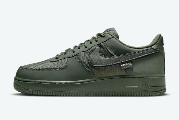 Nike Air Force 1 Cordura Cargo Khaki Sneakers On Sale DO6701-300