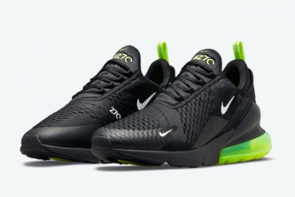 Nike Air Max 270 Black Neon Casual Shoes DO6392-001-1