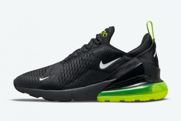 Nike Air Max 270 Black Neon Casual Shoes DO6392-001