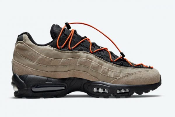 Nike Air Max 95 Khaki/Black-Total Orange Online Sale DO6391-200-1