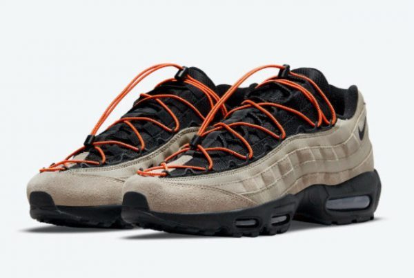 Nike Air Max 95 Khaki/Black-Total Orange Online Sale DO6391-200-2