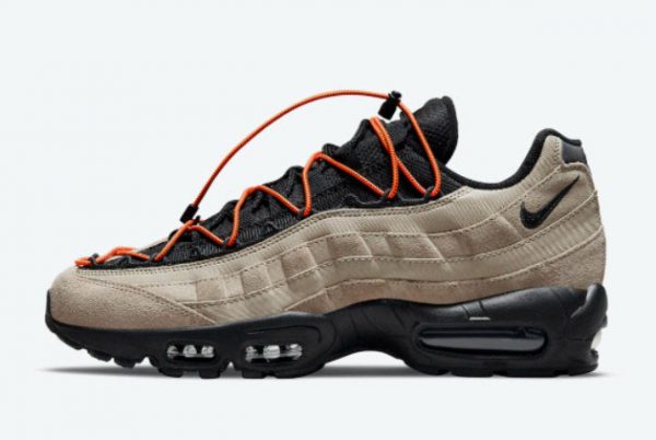 Nike Air Max 95 Khaki/Black-Total Orange Online Sale DO6391-200