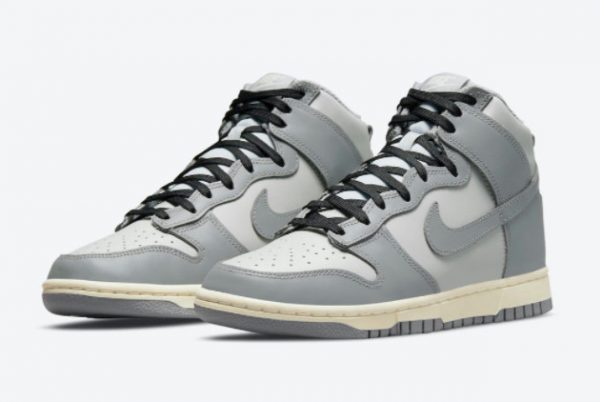 Nike Dunk High Grey White For Cheap DD1869-001-2