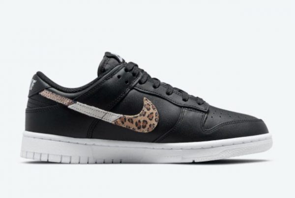 Nike Dunk Low Animal Print Leopard Black For Sale DD7099-001-1