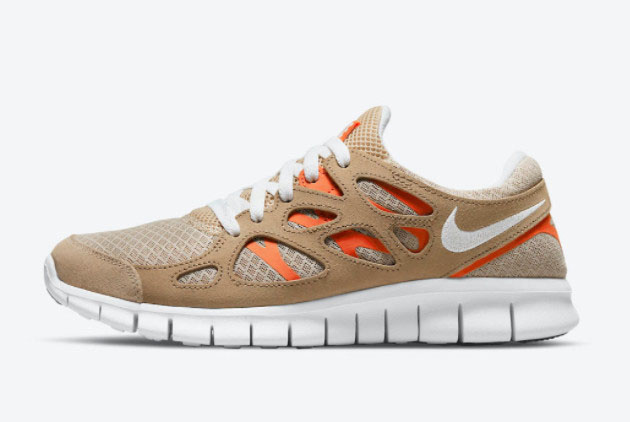 Nike Free Run 2 Sand Orange Men Sneakers DO1154-200