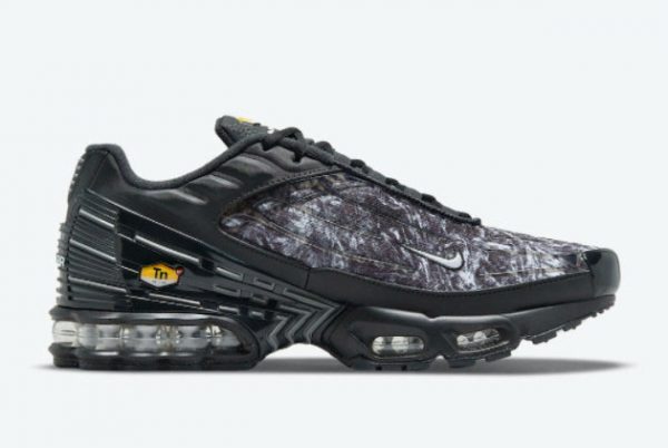 Nike TN Air Max Plus 3 Black Graphic For Sale DO6386-001-1