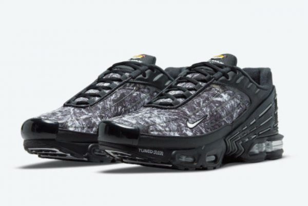 Nike TN Air Max Plus 3 Black Graphic For Sale DO6386-001-2