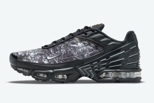 Nike TN Air Max Plus 3 Black Graphic For Sale DO6386-001