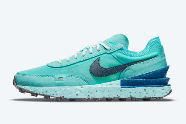 Nike Waffle One Crater SE Turquoise Blue On Sale DJ9640-400